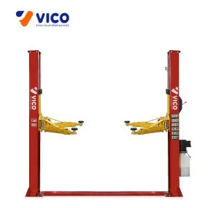 Two-post car lift, plate model