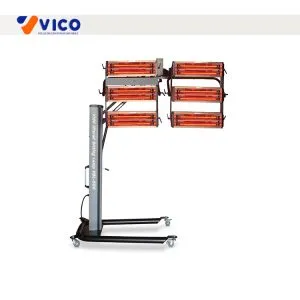 VBL-6DA six-head infrared curing lamp