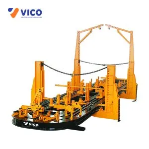 VF9000 heavy truck frame machine, 11,800 mm platform
