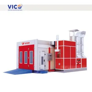 VPB-SD98 European-spec downdraft car paint booth