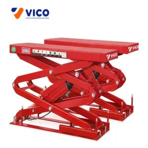 In-ground maintenance scissor lift