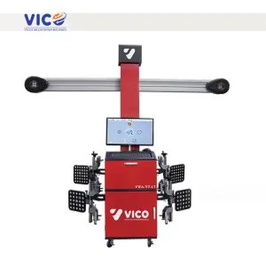 VWA-YT-L7 wheel alignment system with mobile cabinet